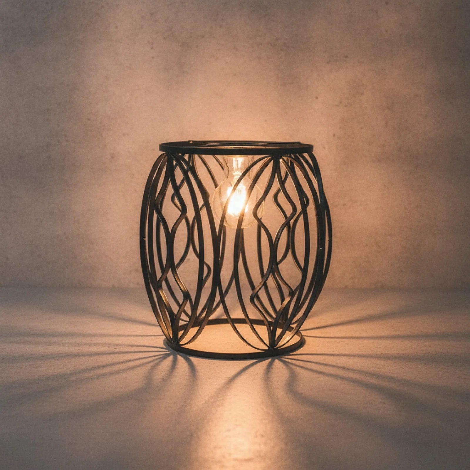 Abat-Jour Métallique Vintage Suspension E27